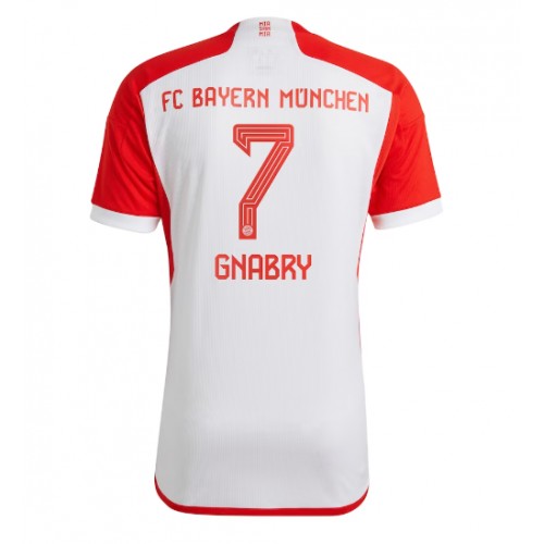 Maillot de foot Bayern Munich Serge Gnabry #7 Domicile 2023-24 Manches Courte